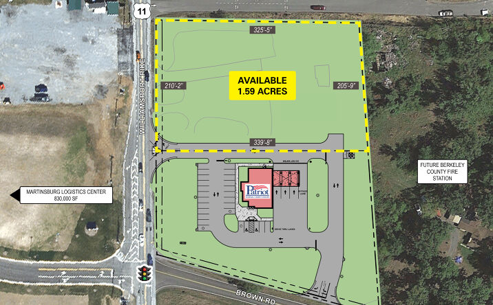 Pictures of Land, Retail property located at 5268 Williamsport Pike, Martinsburg, WV 25404 for sales - image #1