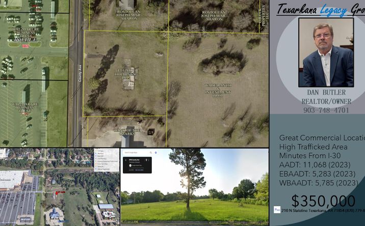 Pictures of Land, Mixed Use property located at 3918 County Ave, Texarkana, AR 71854 for sales - image #1