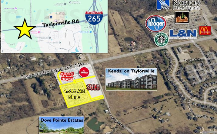 Pictures of Multifamily, Office, Land property located at 12406 Taylorsville Road, Jeffersontown, KY 40299, 3830 Sweeney Lane, Louisville, KY 40299 for sales - image #1