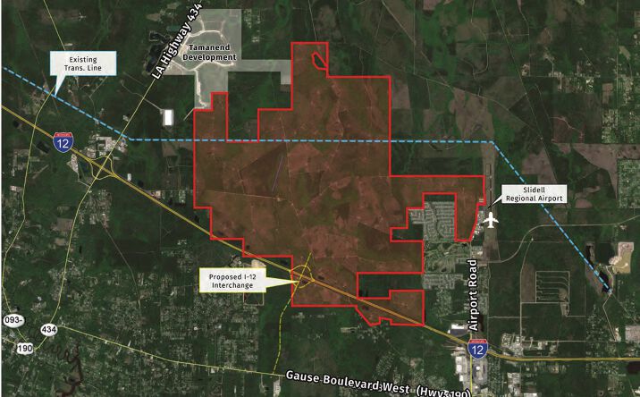 Pictures of Land property located at I-12, Lacombe, LA 70445 for sales - image #1