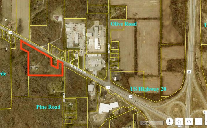 Pictures of Land property located at 25130 US-20.     &       Pine Rd, South Bend, IN 46628 for sales - image #1