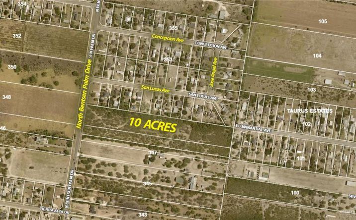 Pictures of Land property located at 0000 N Bentsen Palm Drive, Mission, TX 78574 for sales - image #1