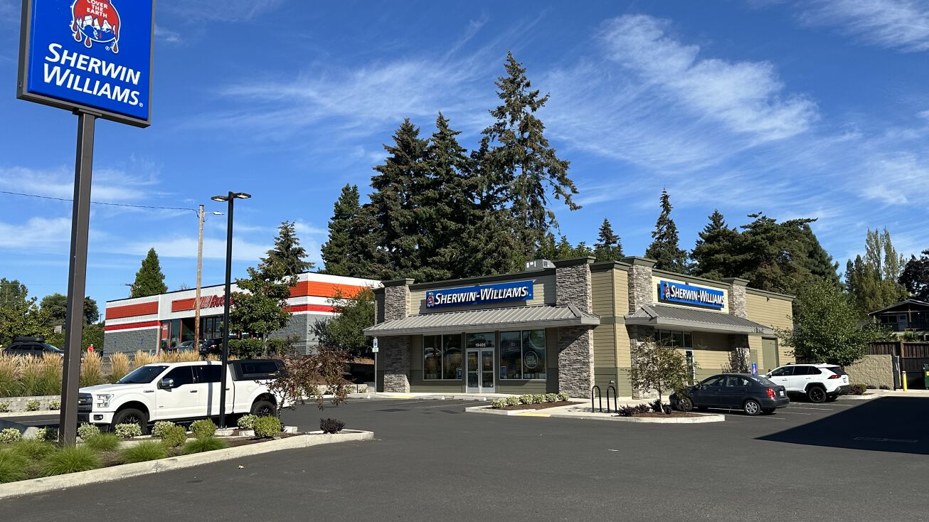 Sherwin Williams Store Front