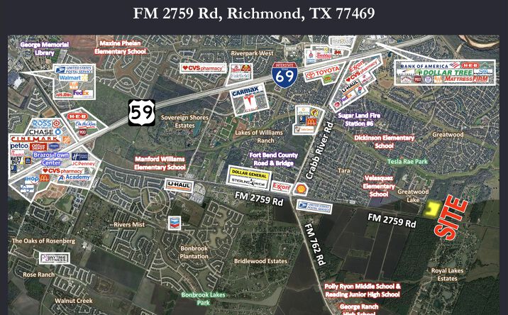 Pictures of Land property located at Farm-To-Market 2759, Richmond, TX 77469 for sales - image #1