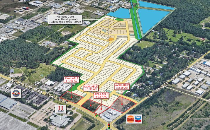 Pictures of Land property located at 1625 S Houston Ave, Humble, TX 77396 for sales - image #1