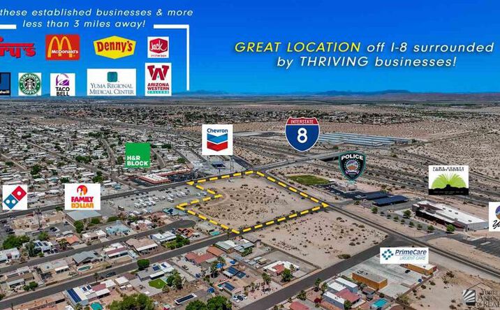 Pictures of Land property located at 00000 S Foothills Blvd, Fortuna Foothills, AZ 85367 for sales - image #1
