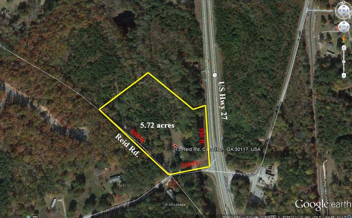 Pictures of Land property located at 73 Reid Rd, Carrollton, GA 30117 for sales - image #1