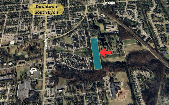 Pictures of Land property located at 500 Stryker St, South Lyon, MI 48178 for sales - image #1