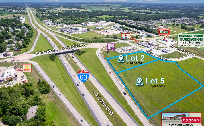 Pictures of Land property located at Lot 5 Eastside Dr, Ashland, MO 65010 for sales - image #1