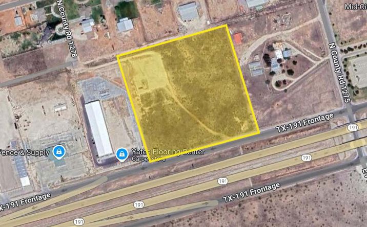 Pictures of Land property located at Hwy 191 & N CR 1275, Midland, TX 79707 for sales - image #1