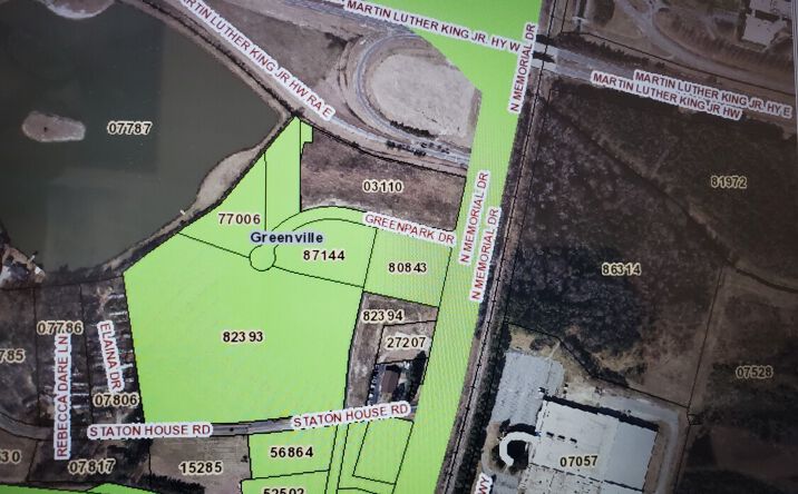 Pictures of Land property located at 2499 Memorial, Greenville, NC 27834 for sales - image #1