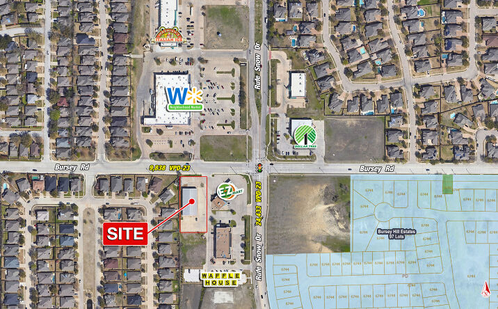 Pictures of Retail property located at 6600 Bursey Rd, Watauga, TX 76148 for sales - image #1