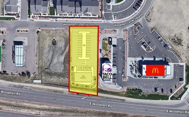 Pictures of Land property located at NWC E. Woodmen Rd & Marksheffel Rd, Colorado Springs, CO 80908 for sales - image #1