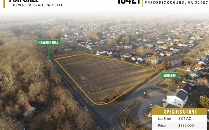 Pictures of Land property located at Tidewater Trail, Fredericksburg, VA 22407 for sales - image #1