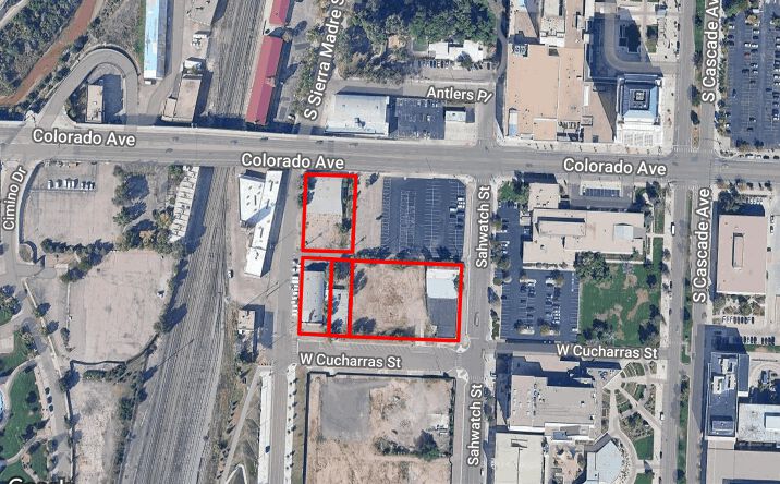 Pictures of Land property located at 127 W Colorado Ave, Colorado Springs, CO 80903 for sales - image #1