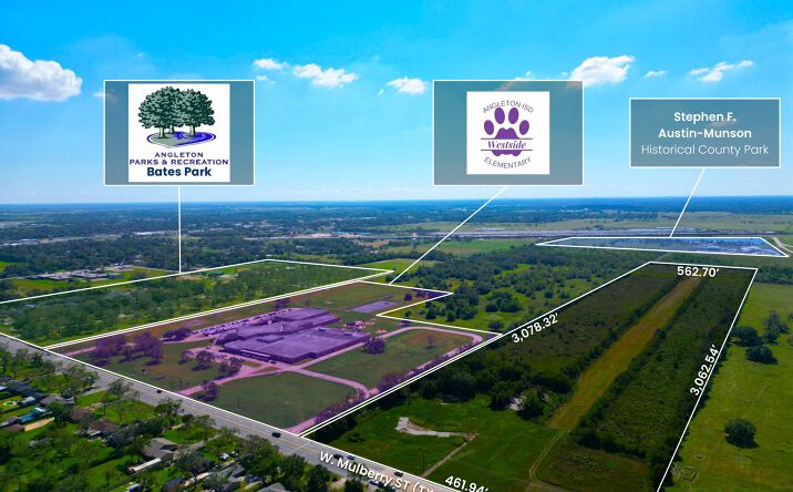 Pictures of Land property located at 1101 W. Mulberry Street (aka Tx35), Angleton, TX 77515 for sales - image #1