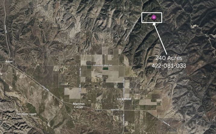 Pictures of Land property located at 62700 Lockwood San Lucas Rd, Lockwood, CA 93932 for sales - image #1