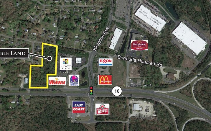 Pictures of Land property located at 580 E Hundred Rd, Chester, VA 23836 for sales - image #1