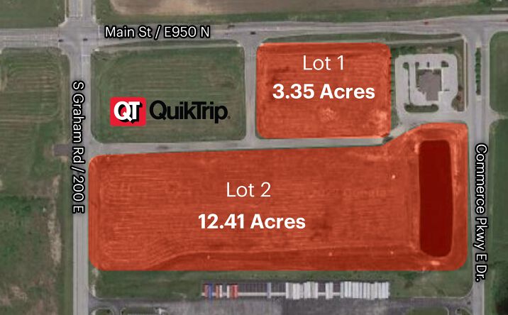 Pictures of Land property located at Main St & Graham Rd, Greenwood, IN 46143 for sales - image #1