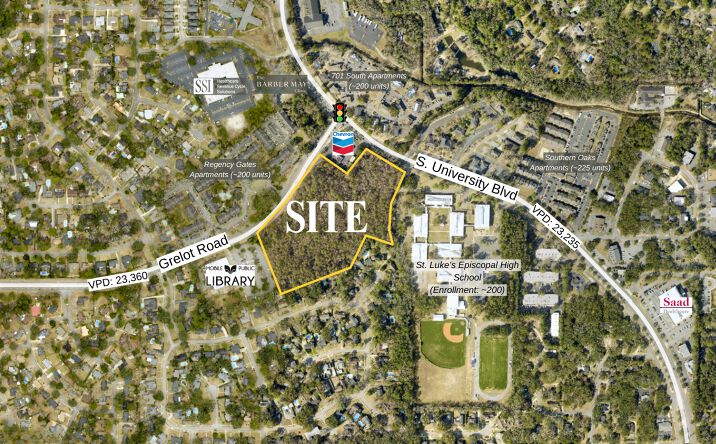 Pictures of Land property located at Grelot Rd, Mobile, AL 36609 for sales - image #1