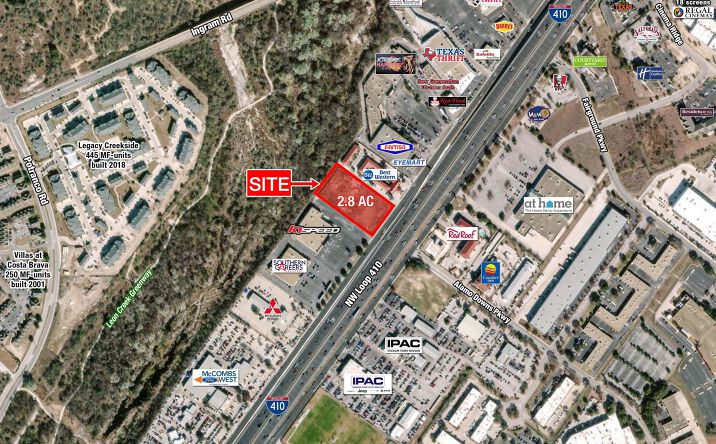 Pictures of Land property located at 6813 Northwest Loop 410, San Antonio, TX 78238 for sales - image #1