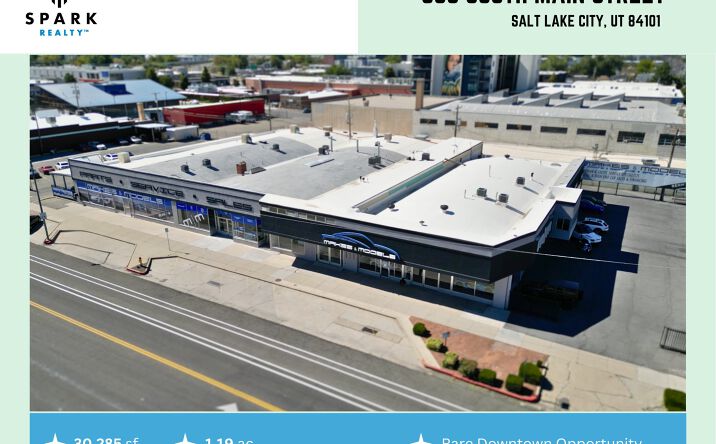 Pictures of Retail, Special Purpose property located at 808 S Main St, Salt Lake City, UT 84101 for sales - image #1