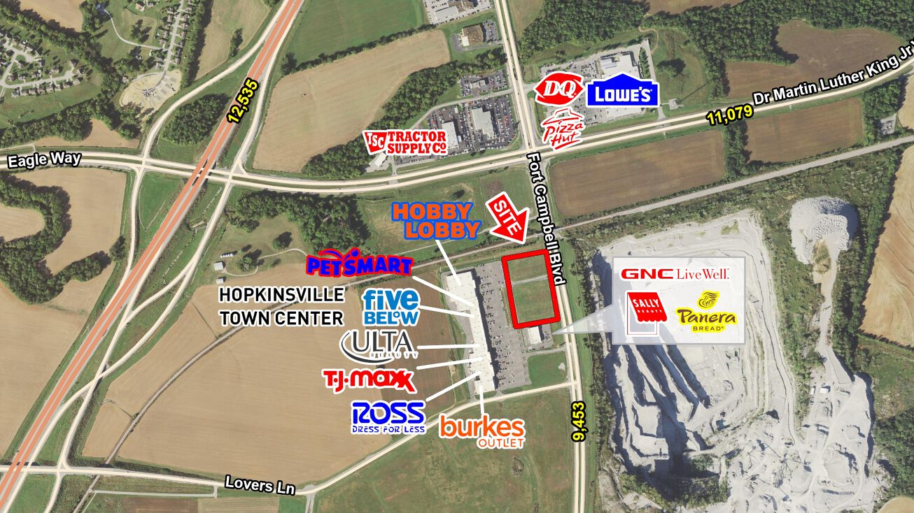 4875 Fort Campbell Blvd,, Hopkinsville, KY 42240 Land for Sale