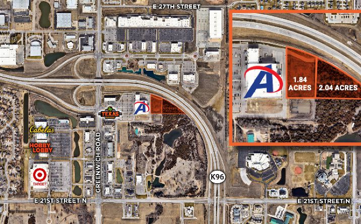 Pictures of Land property located at K96 Greenwich Rd, Wichita, KS 67206 for sales - image #1