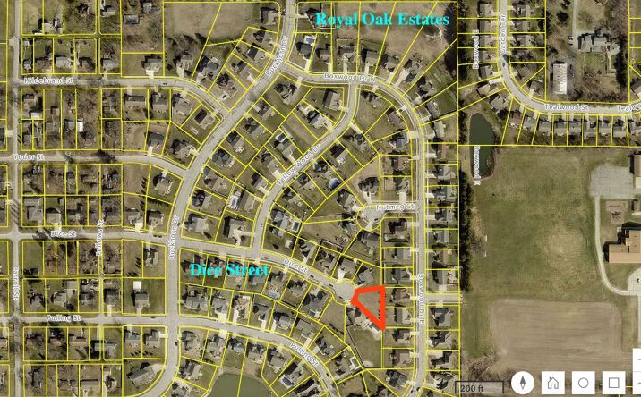 Pictures of Land property located at 737 Dice St, South Bend, IN 46614 for sales - image #1