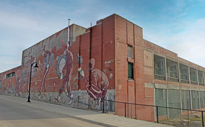 Pictures of Industrial property located at 2902 Orleans St, Detroit, MI 48207 for sales - image #1