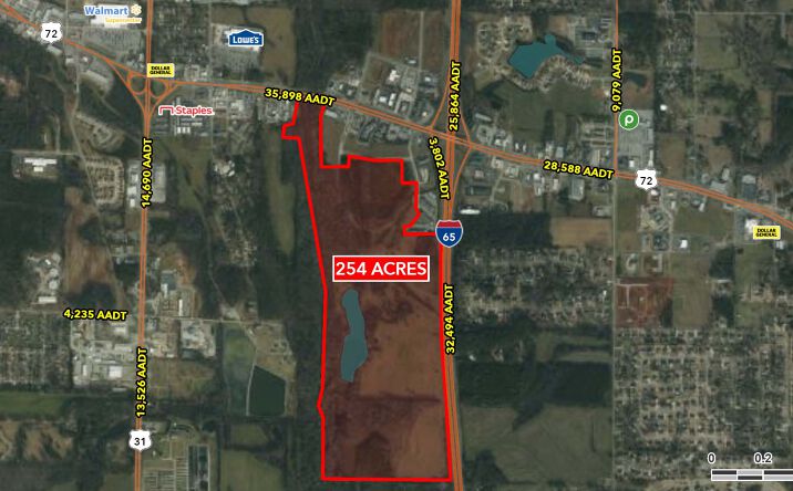 Pictures of Land property located at Swan Creek, Athens, AL 35611 for sales - image #1