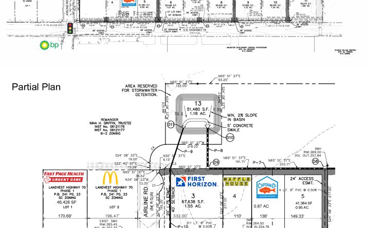 Pictures of Land property located at US Highway 70 & Airline Rd, Arlington, TN 38002 for sales - image #1