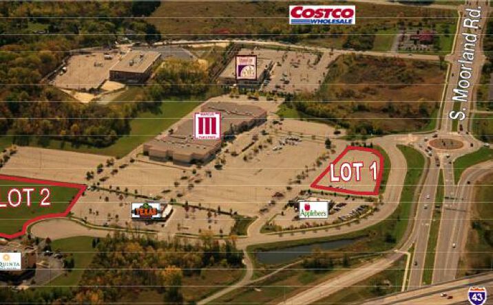 Pictures of Land property located at SE I-43 & Moorland Road, New Berlin, WI 53151 for sales - image #1