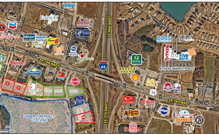 Pictures of Land property located at 1316 US Highway 72 E, Athens, AL 35611 for sales - image #1