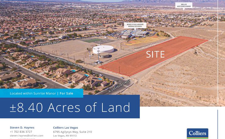 Pictures of Land property located at E Washington Ave, Las Vegas, NV 89110 for sales - image #1