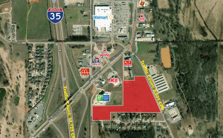 Pictures of Land property located at Weedn Blvd, Purcell, OK 73080 for sales - image #1