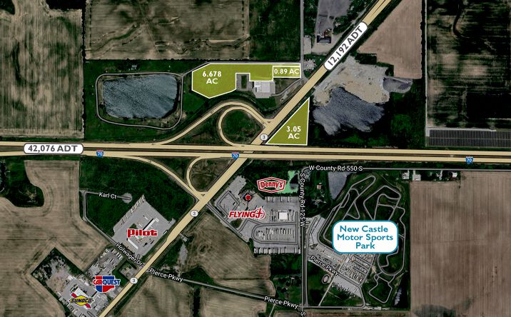 Pictures of Land property located at 5223 IN-3, New Castle, IN 47362 for sales - image #1