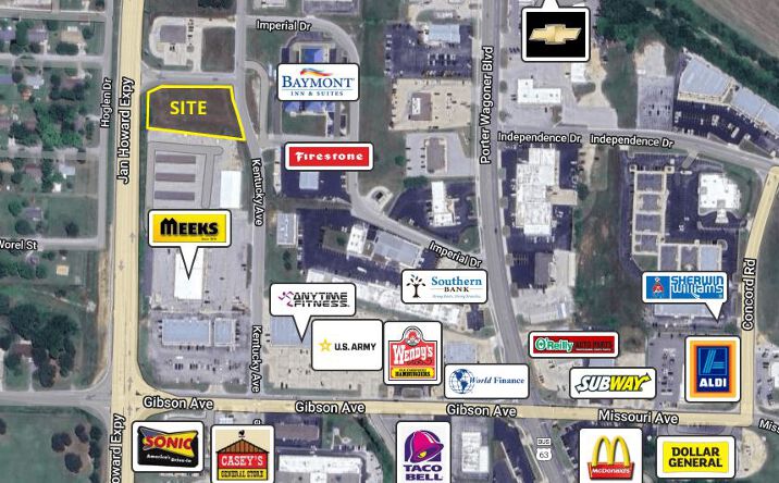 Pictures of Land property located at 1505 N Kentucky Ave, West Plains, MO 65775 for sales - image #1