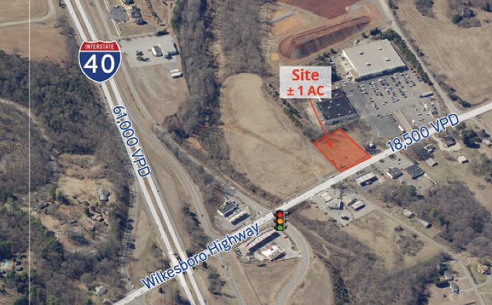 Pictures of Land property located at 1405 Wilkesboro Hwy, Statesville, NC 28625 for sales - image #1