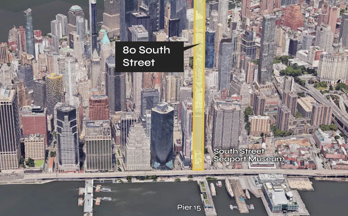 Pictures of Land property located at 80 South St, New York, NY 10038 for sales - image #1