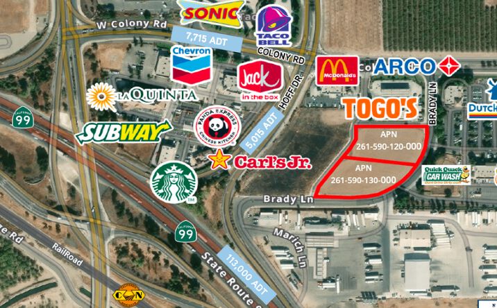 Pictures of Retail, Land property located at 1441 Brady Ln, Ripon, CA 95366 for sales - image #1