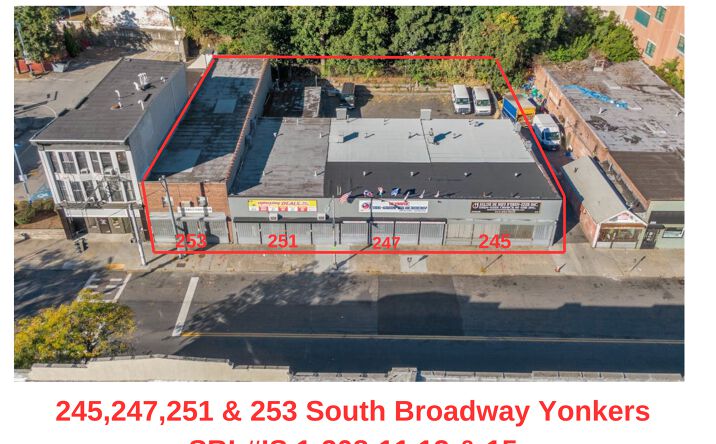 Pictures of Office, Retail property located at 245 247 251 & 253 S Broadway, Yonkers, NY 10705 for sales - image #1