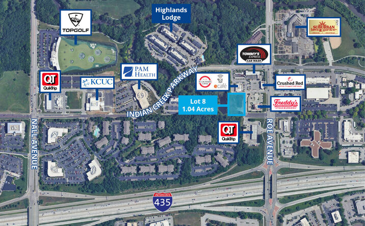 Pictures of Land property located at Indian Creek Parkway (106th) & Roe, Overland Park, KS 66207 for sales - image #1