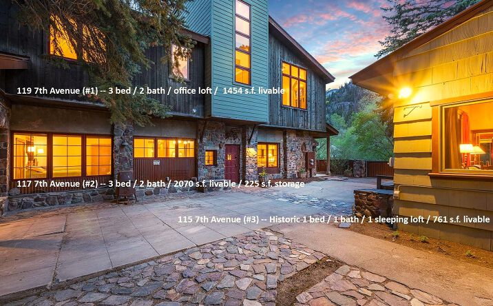 Pictures of Hospitality, Multifamily property located at 115 / 117 / 119 7th Avenue, Ouray, CO, USA, Ouray, CO 81427 for sales - image #1