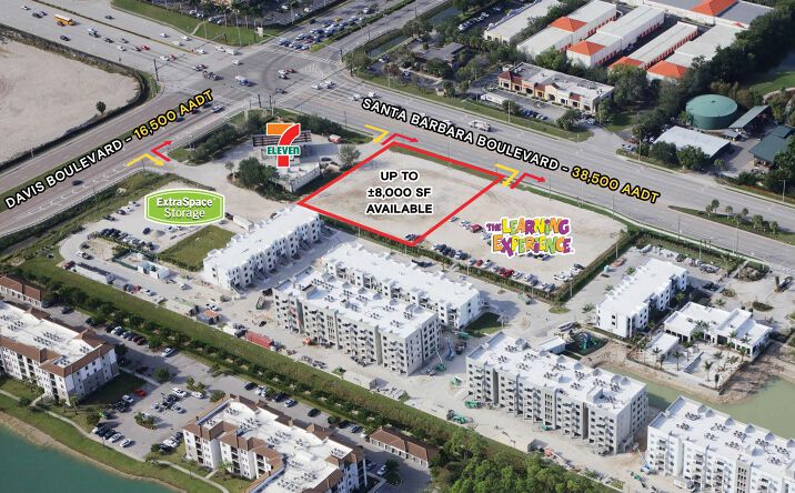 Pictures of Retail property located at Santa Barbara Boulevard & Davis Boulevard, Naples, FL 34104 for sales - image #1