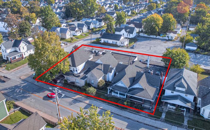 Pictures of Mixed Use, Multifamily, Office property located at 1505 S East St, Indianapolis, IN 46225 for sales - image #1