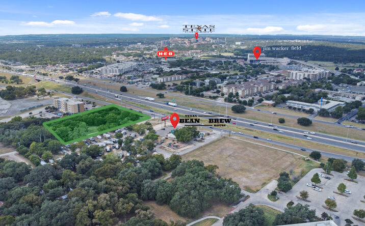 Pictures of Land property located at 1322 I 35 N Frontage Rd, San Marcos, TX 78666 for sales - image #1