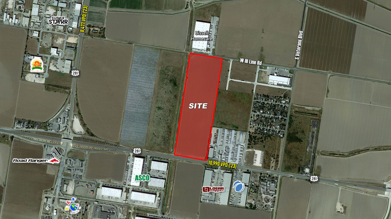 E Hi Line Rd, Pharr, TX 78577