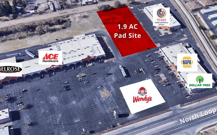 Pictures of Land property located at 10620 N Loop Dr, Socorro, TX 79927 for sales - image #1