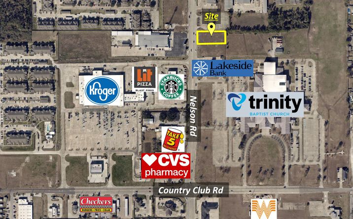 Pictures of Land, Retail property located at 4635 Nelson Rd, Lake Charles, LA 70605 for sales - image #1